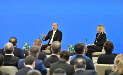 İlham Əliyev IV Şuşa Qlobal Media Forumunun açılışında iştirak etdi - YENİLƏNİB