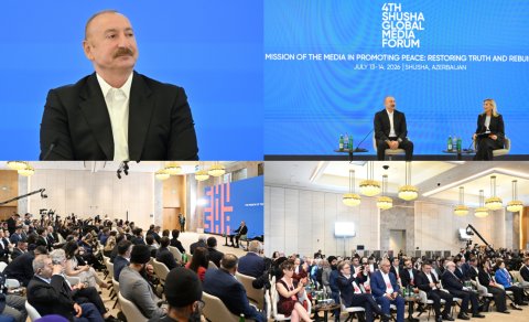 IV Şuşa Qlobal Media Forumu &ndash; &ldquo;Dünyaya mesajdır&rdquo;
