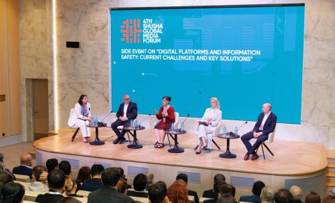 Şuşa Qlobal Media Forumunda paralel tədbir keçirilib