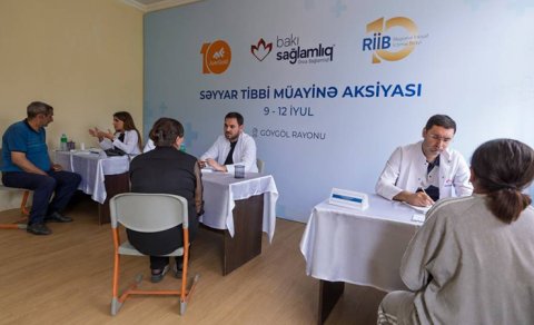 "AzerGold"un təşkilatçılığı ilə Göygöl rayonunda səyyar tibbi müayinə aksiyası keçirildi - FOTO/VİDEO