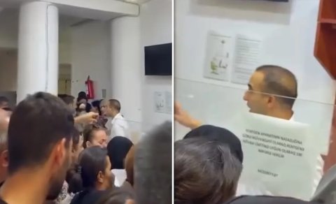 Travmatologiya İnstitutunda informasiya sistemi çökdü: Növbə izdihamı - VİDEO