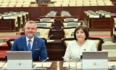 Sahibə Qafarova Pelleqrini ilə görüşüb - FOTO
