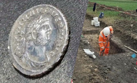 İngiltərədə 1700 ildən çox yeraltında nadir Roma sikkəsi tapıldı