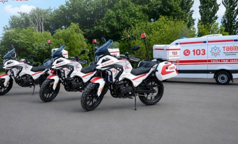 Təcili tibbi yardımda yeni mərhələ: Motosikletlə operativ müdaxilə
