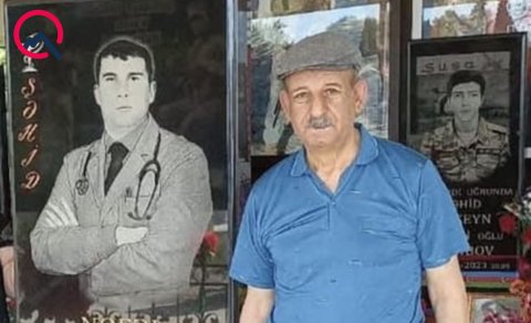 Şəhid atası vəfat etdi - FOTO
