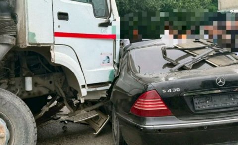 Qubada ağır qəza: Sürücü vəfat etdi