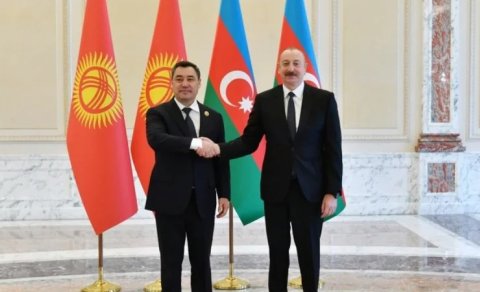 Sadır Japarov "Heydər Əliyev" ordeni ilə təltif edildi