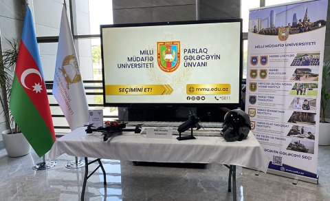 MMU ali təhsil müəssisələrinin sərgisində iştirak edib