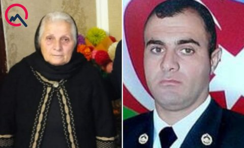 Oğlunun şəhid olduğu gün vəfat etdi - FOTO