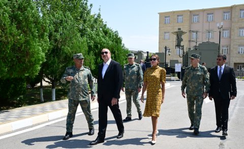 Prezident və birinci xanım Naxçıvanda açılışlar etdi -YENİLƏNİB