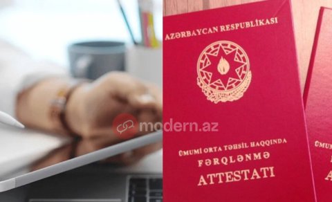 Elektron attestatların rəsmi təsdiqi ilə bağlı MÜHÜM AÇIQLAMA