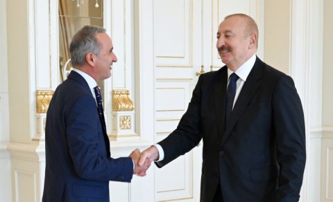 İlham Əliyev ATƏT Parlament Assambleyasının prezidentini qəbul etdi - FOTO