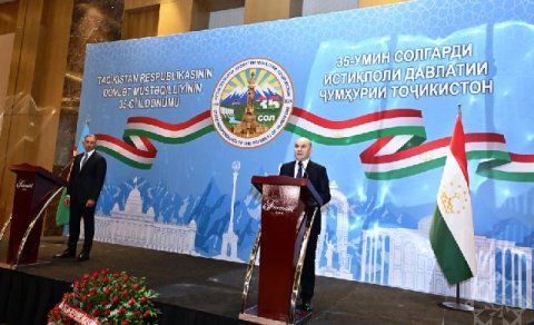 Bakıda Tacikistanın dövlət müstəqilliyinin 35-ci ildönümü qeyd edilib