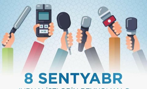 Bu gün Jurnalistlərin Beynəlxalq Həmrəyliyi Günüdür