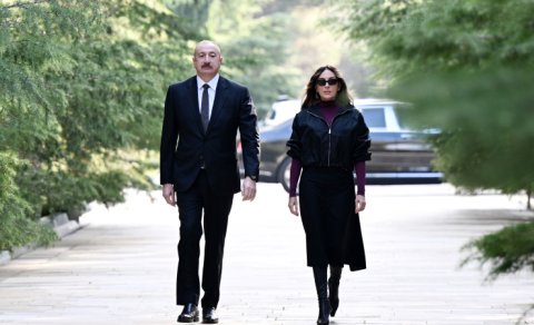 Prezident və birinci xanım Aleksandr Şarovskinin vəfatı ilə bağlı nekroloq imzaladı