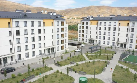 Ağdərənin Suqovuşan kəndində müasir infrastruktur qurulur &ndash; FOTOLAR