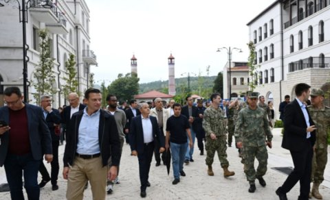 Xarici diplomatların Qarabağ və Şərqi Zəngəzura səfərinin ikinci günü başladı