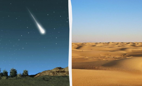 Səhrada qədim bir protoplanetdən gələn unikal meteorit tapıldı