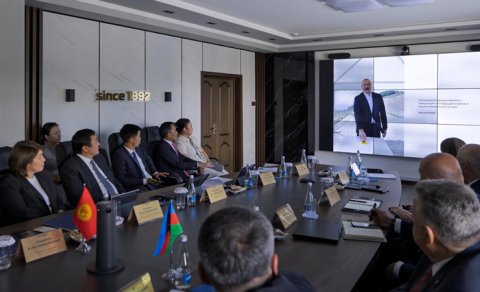 
"AzerGold" və "Kyrgyzaltyn" şirkətləri Bişkekdə əməkdaşlıq perspektivlərini müzakirə etdi - FOTO