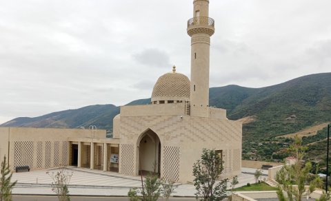Azad olunmuş ərazilərdə artıq 12 məscid bərpa edilib