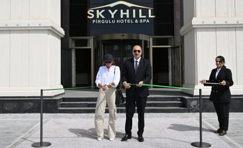 Şamaxıda "Pirqulu Park" hotelinin açılışı oldu - YENİLƏNİB