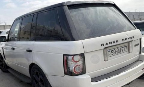 99-RU-777 nömrəli &ldquo;Range Rover&rdquo; müsadirə olunub, yarı qiymətə satışa çıxarılıb &ndash; Alan yoxdur