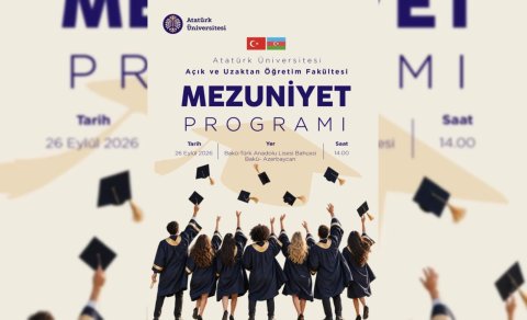 Atatürk Universiteti Bakıda məzunlarını bir araya gətirəcək