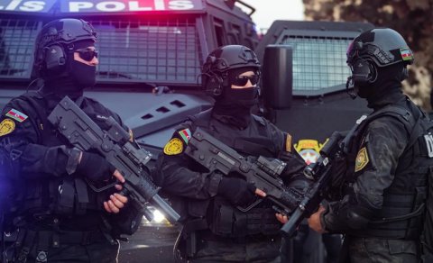 
Polis əməkdaşlarına silahlı müqavimət göstərən şəxs zərərsizləşdirildi