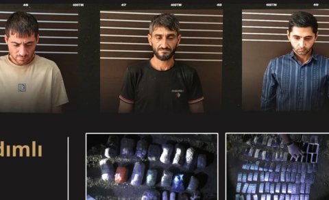 
Keçmiş məhkumkar külli miqdarda natkotiklə tutuldular