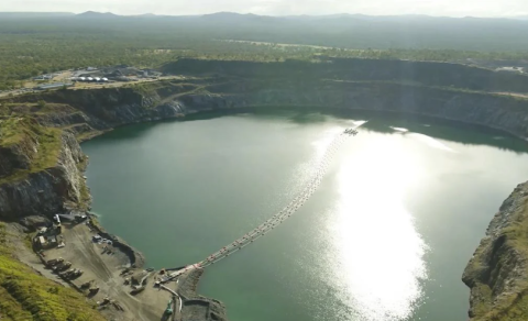 Keçmiş qızıl mədəni nəhəng elektrik stansiyasına çevrildi