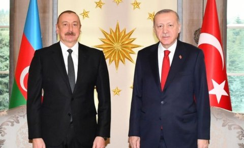 Rəcəb Tayyib Ərdoğan İlham Əliyevə zəng edib