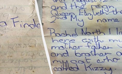44 il sonra pilləkənin altında müəmmalı qeyd tapıldı: "Onu tapan şəxsə..."