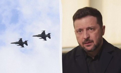 Ukrayna F-16-larının yalnız yarısından istifadə edə bilir - Prezident səbəbi açıqladı