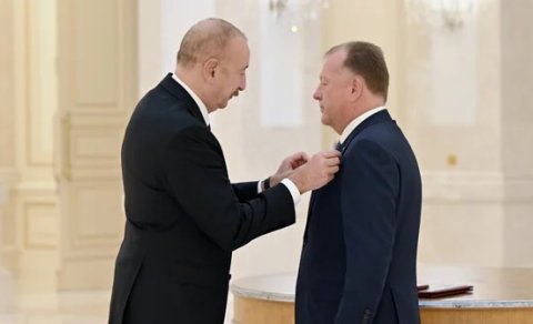 İlham Əliyev Beynəlxalq Cüdo Federasiyasının prezidentini qəbul etdi - FOTO