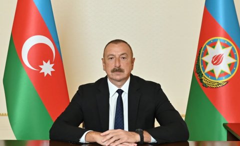 Prezident Bakıda keçirilən beynəlxalq konfrans iştirakçılarına müraciət etdi