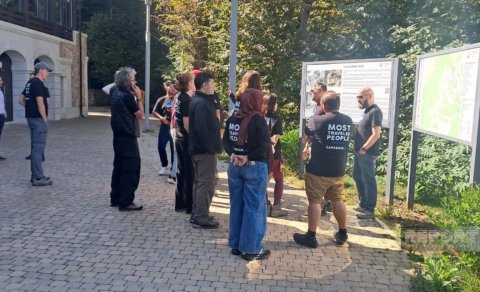 Beynəlxalq səyyahların Şuşaya səfəri başladı - FOTO