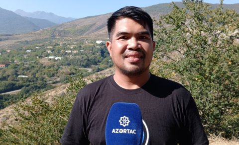 Filippinli səyyah: Qarabağ və Şərqi Zəngəzur ekspedisiyasından gözləntilərim böyükdür
