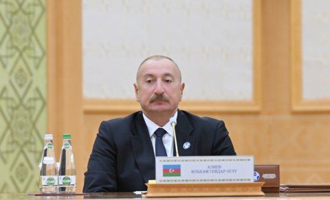 İlham Əliyev MDB Dövlət Başçıları Şurasının məhdud tərkibdə iclasında çıxış etdi - YENİLƏNİB