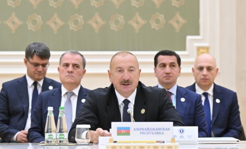Prezident: Xəzər dənizini sülh, sabitlik və konstruktiv tərəfdaşlıq məkanı kimi qorumaq vacibdir