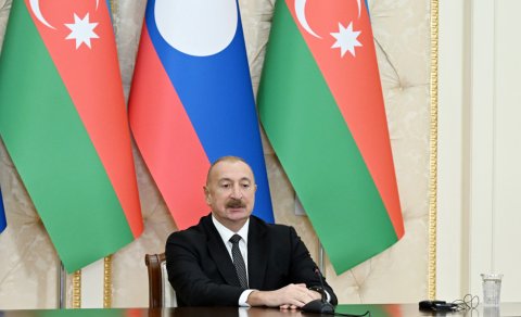 Prezident: "Laos bizim üçün dost ölkədir"