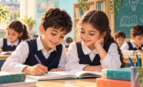 Aktrisa vahid məktəbli formasından DANIŞDI
