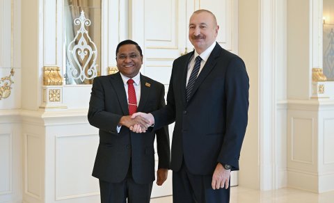 İlham Əliyev Vicita Heratı qəbul etdi