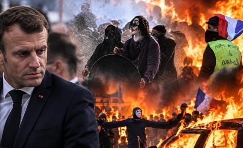 Fransada XAOS: Makronun uğursuz siyasətinin nəticəsi