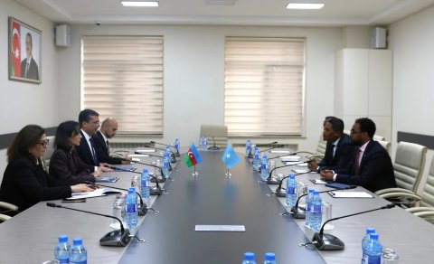 Azərbaycan və Somali media sahəsində əməkdaşlıq imkanlarını müzakirə edib - FOTOLAR