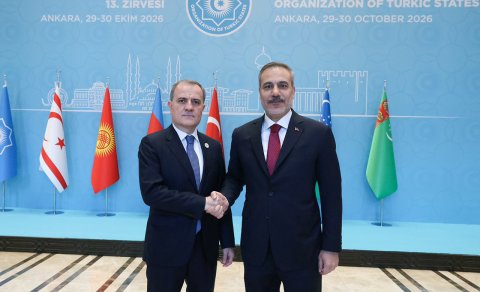 Ceyhun Bayramov Türkiyəyə səfər edib