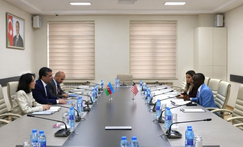 Media və Yayım Şurasında Liberiyanın informasiya nazirinin müavini ilə görüş keçirilib