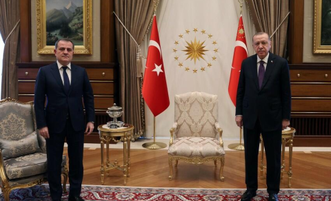 Ərdoğan Ceyhun Bayramovu qəbul etdi