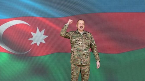 Zəfər tamamlandı: Əliyev bayrağımızı Xankəndidə dalğalandırır