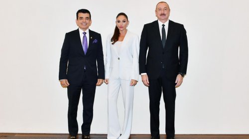 Prezident və birinci xanım ICESCO-nun Baş direktoru ilə görüşüb - YENİLƏNİB