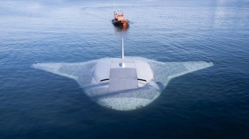Çox məxfi "Manta Ray" dəniz dronu ilk dəfə "Google Maps"də göründü - FOTO